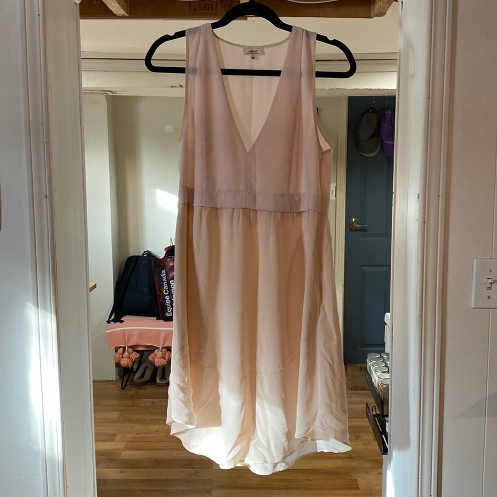 Aritzia Japanese Silk Midi Dress - Hidden Pockets